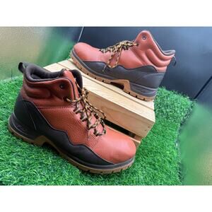 Fila-Hightop Sneakers - Brown/Copper Leather-Size 9M